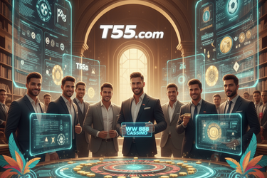 Ilustração de gráficos e dados analíticos em uma tela futurista.